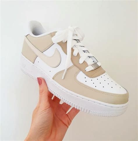 nike air force 1 shell beige|beige air force 1 women's.